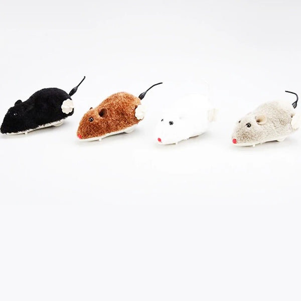 Clockwork Spring Power Plush Mouse