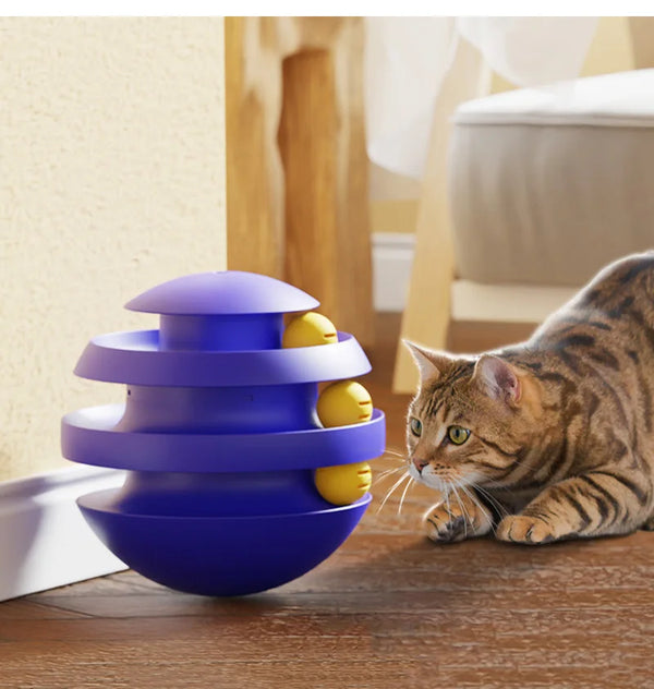 Whirling Cat Fun Toy